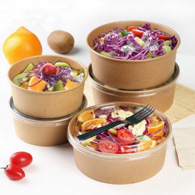 China Recycled Materials Guaranteed Quality Appropriate Price Luxury Food Salad Bowl With Lids for sale