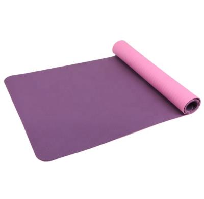 China Non-slip Factory Directly Supply 2020 Yoga Mat Custom Label With Yoga Foldable Organic Mat Supplier for sale