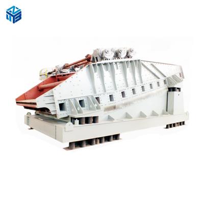 China Environmentally Friendly Ore Ellipse Circular Vibrating Screen Three Way Mining Sieve Price for sale