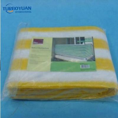 China Flame Retardant HDPE Plastic Deck Fence Screen Netting Balcony Cover Tarps Tent for sale