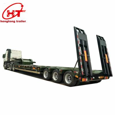 China Chinese truck trailer trailer factory produce low flat trailer and sell it directly for sale