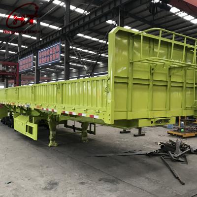 China 1st or 2nd Floor Flower Fence Made in China High Quality Fence Trailer Poultry Transport Trailer for sale