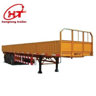 China High Quality Universal Trailer Low Barrier Truck Semi Trailer Truck Trailer Factory Outlet Low Price for sale