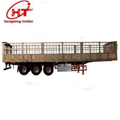 China New Barrier Trailer 2022 Semi Trailer Truck Universal Low Trailer Factory Outlet Price High Quality for sale