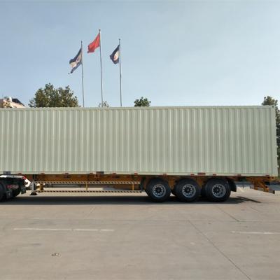 China Truck Trailer Van Transport Trailer Low Price For Sale The Span Trailer For Sale for sale