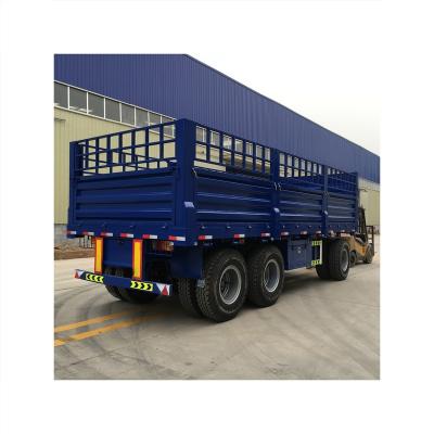 China Truck Trailer China Supplier Box Flatbed Full Transport Cargo Trailers Trucks for sale