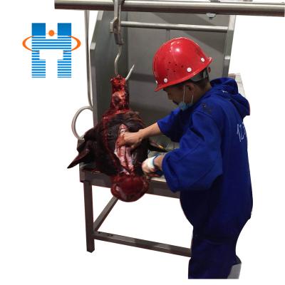 China Energy Saving Easy Operation Automatic Halal Cattle Slaughtering Line Slaughterhouse Equipment Machine for sale