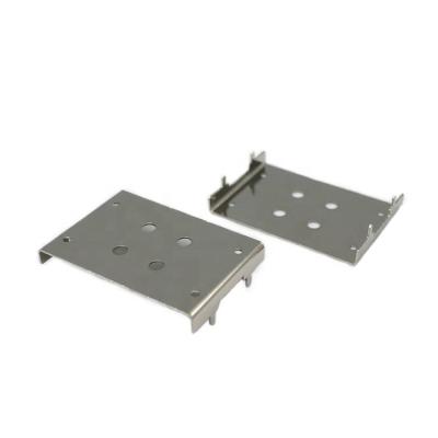 China Mrd ECU Stainless Steel Nickel Plated Metal Shell For PCB , Metal Bending Part With 4 Pins for sale