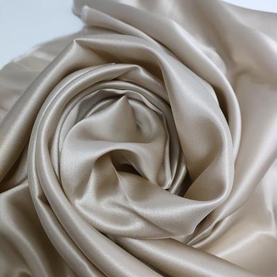 China Stain Resistant OEKO-Tex100 22MM Hyaluronic Acid 6A 100% Pure Silk Fabric Charmeuse for sale