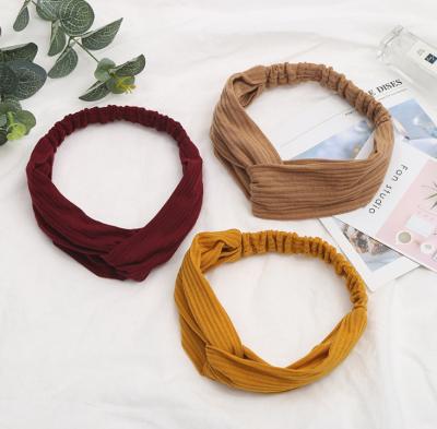 China Hot Selling Fabric Spa Head Band Pure Yoga Yoga Head Wrap Hair Accessories for sale