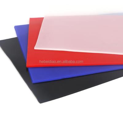 China 100% 0.3Mm High Temperature Silicone Rubber Sheet 0.2Mm Silicone Rubber Sheet for sale