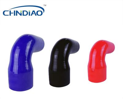 China Silicone Hose ID 22*19mm Reducing Elbow Â 90 degree; ± 0.5mm for sale