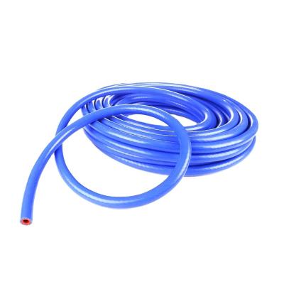 China Blue Turbine Superheaters Silicone Heater Hose Polyester Reinforced Rubber Hose Flexible Rubber Tube for sale