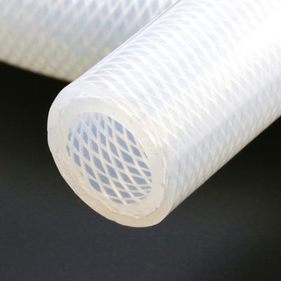 China For liquid machine high pressure silicone reinforced braided hose for hot water machine for sale