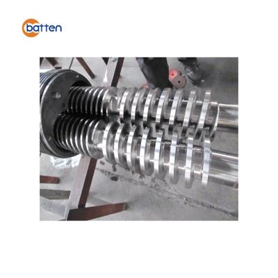 China PVC Foam Board / Tapered Twin Barrel Plastic Extruder Pipe CMT 58-124 Screw For PVC for sale