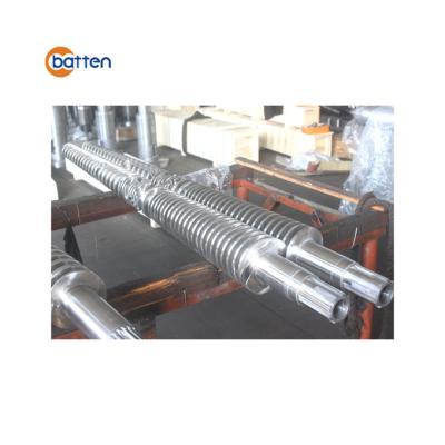 China Factory Conical Batten CM 80-156 Bimetal Twin Screw Barrel For PVC Extruder Machine for sale