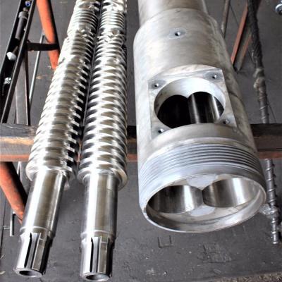 China CM55/110 Mill Conical Twin Screw Barrel For Plastic Extruder for sale