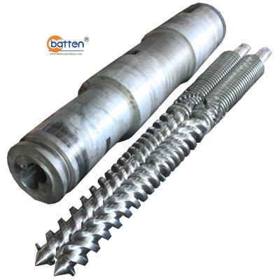 China Factory SJZ80/172 Tapered Twin Screw Barrel For PVC Extrusion for sale