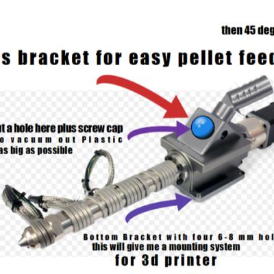 China 3D Printer 10mm Diameter Screw And Barrel For 3D Printing Filament Making for sale