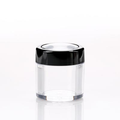 China 10ml 15ml Nail Powder Cosmetic Wholesale Loose Powder Jar Cosmetic Bottle With Strainer for sale