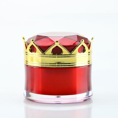 China New Design 10g Color Nail Gel Polish Luxury Acrylic Cosmetic Container Empty Cosmetic Cream Jar for sale