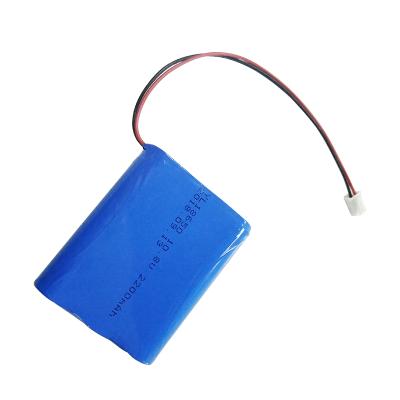 China China Product 3S1P 18650 Battery 10.8V 2200mAh Li Ion Battery Pack for Blood Pressure Monitor 19*56*70mm for sale