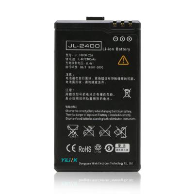 China OEM Handheld POS Device Replaceable Rechargeable 18650 2S 2400mAh Lithium Ion Battery Pack 18650 2S 2400mAh Li-ion Battery for Handheld POS Device for sale