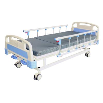 China 2-Function WG-HB2/L Two Crank Manual Hospital Bed Manual Patient Bed Single Function For Clinic for sale