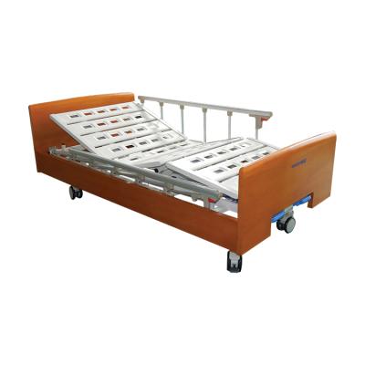 China 2021 new design wooden homecare hospital room electric bed for sale