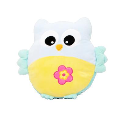 China Plush Customize Car Cute Decorative Cushion Pillow Family Hotel Owl Shaped Cushion for sale