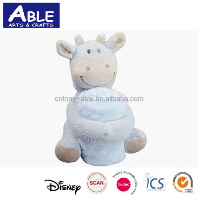 China Cute Plush Gift Animal Travel Toy Blanket With Toy, Toy Blanket for sale