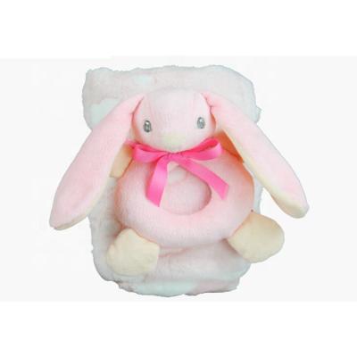 China cartoon bsci walmart oekotex 100% polyester plush animal baby flannel blanket for sale