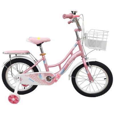 China Steel 2022 high quality children's bicycle little girl's bicycle pink purple manufacturer direct sales for sale