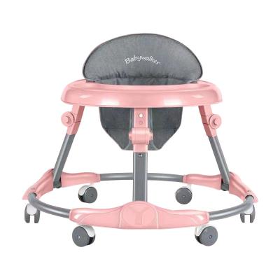 China Wholesale Multifunctional Attractive Style 360 ​​Wheels Baby Stroller Baby Walker Stroller Swivel Portable Baby Carriage 6 Learning Walking Toy With Music for sale