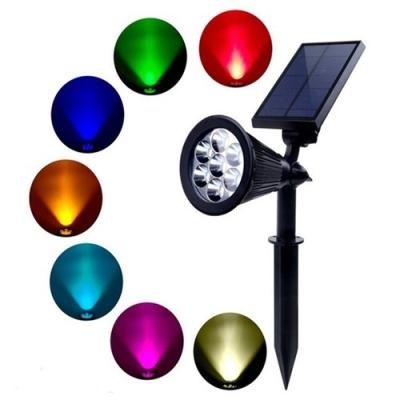 China Solar Yard Spotlight Panel Light Solar Light Torch Light , Eco - Friendly Recycle IP65 Clean Power Lamp for sale