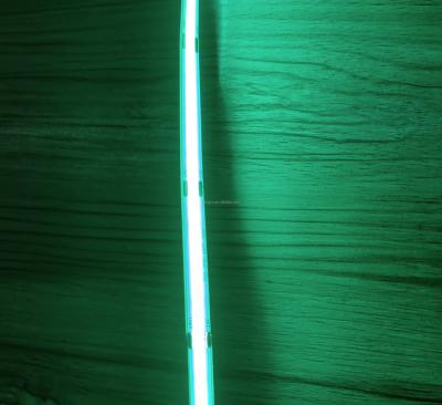 China New Technology 24V 480chips/M 10mm FCOB LED Strip Light Desktop Mars Green Private Model for Decoration for sale