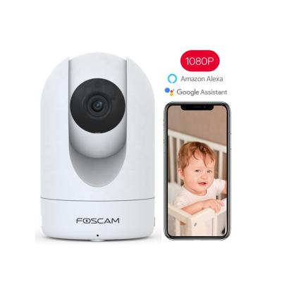 China Foscam 128G Storage 6X Zoom Camera Full HD Indoor PT Camera SD Card/Local/FTP/Cloud Pan/Tilt Digital Wi-Fi NIGHT VISION with Alexa for sale