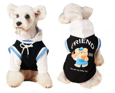 China Viable dog clothes spring and autumn new style fashionable Teddy Schnauzer Bichon Hoodie Pet sweaters for sale