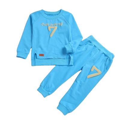 China High Quality China Cotton Boys Kids Casual Garment Suppliers 2 Pieces Clothing Set for sale