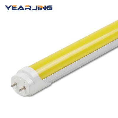 China Amazon Hot Sale Durable anti-UV Led Tube Lamp with yellow cover home light T8 LED Tube Light for sale