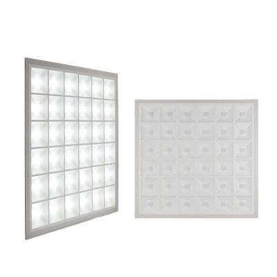 China Newest Design Anti-Glare  	LED Flat Panel Square Big Led Panel Light Office Grille Led Panel Light For Sale for sale