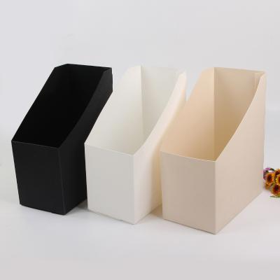 China Magazine Folder Vertical Desktop Organizer Plastic File Storage Box Book Shelves Desk Organizer for Kids for sale