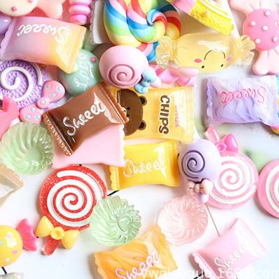 China Cute Nail Charm Accessories 3D Fruit Candy Decor Nail Charms Cute Fashionable Loose Resin Acrylic Designs Manicure Kawaii Charm For Nails for sale