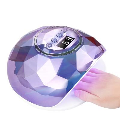 China LED Gel Fast Curing LED Nail Dryer 2021 New 86W UV Lamp For All Gel Nail Polish With 39 PCS LED UV Fast Drying Nail Lamp With Smart Timer Sensor for sale