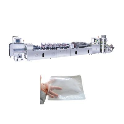 China Factory 3 Side 4 8 Sealing Laminated Bag Making Machine for sale