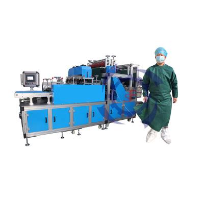 China Factory Price Make Surgical Gown Full Automatic Disposable Nonwoven Surgical Gowns Making Machine for sale