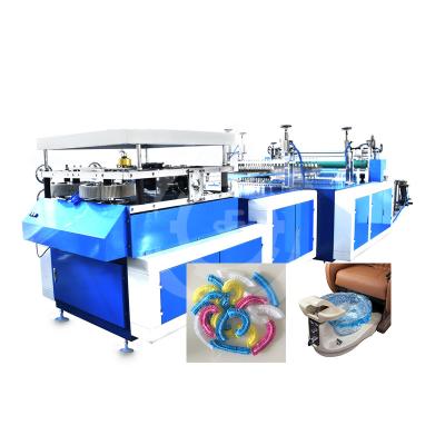 China Disposable Plastic Hotels Foot Tub Cover Making Machine for sale