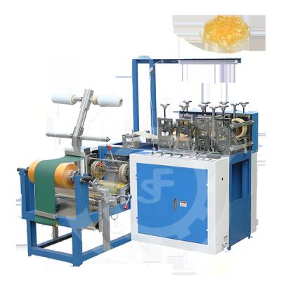 China Factory Automatic Disposable PE CPE Plastic Shoe Cover Making Machine for sale