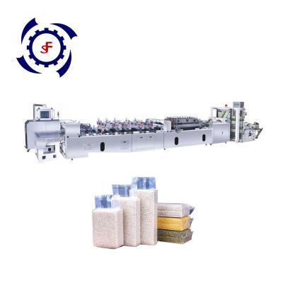 China Automatic Multifunction Plastic Hotels Three Sides Sealing Bag Making Machine for sale