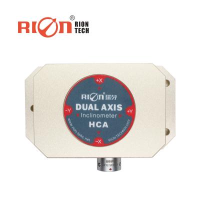 China HCA516/526 Sensor de inclinación mecánica de eje único MEMS Inclinómetro RION en venta